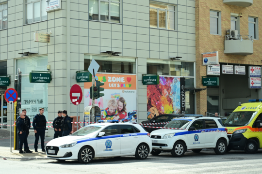 Το σημείο όπου δολοφονήθηκε η 40χρονη μητέρα δύο παιδιών